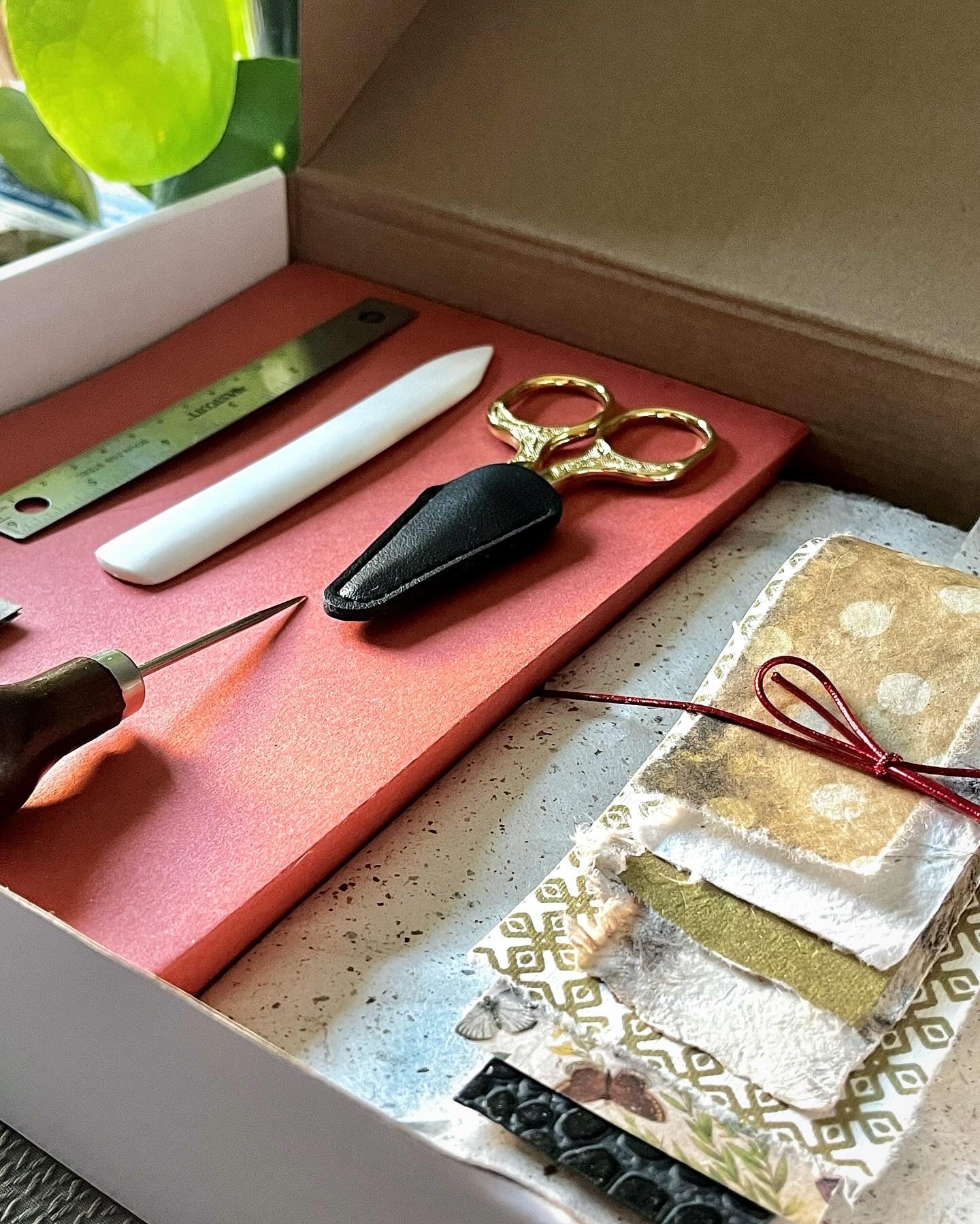 Luxe Beginners Bookbinding Kit Earthy Eclectic Ethereal