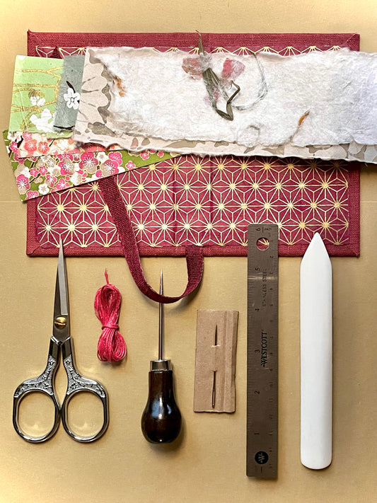 Luxe Beginners Bookbinding Kit Bold Classic Floral Enthusiast